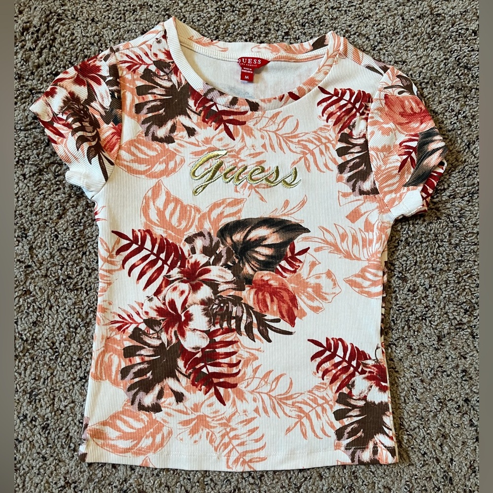 Women’s Medium Guess Tropical shirt